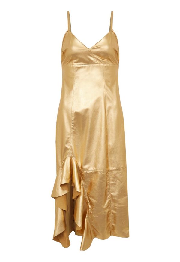 vestido babado